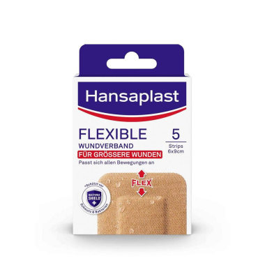 Wundverband Pflaster FLEXIBLE 48829 mittelbeige 60 x 90 mm