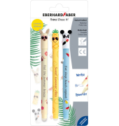 Animal Erase it! Gelschreiber-Set farbsortiert 0,7 mm, Schreibfarbe: blau