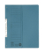 Einhakhefter - 100551890, A4 blau halber Vorderdeckel, Manilakarton RC 250g