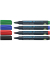 Permanentmarker-Set Maxx 133, SN113394, Pack, 4-farbig sortiert, 1-4mm Keilspitze