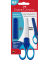 Kinderschere Grip Schulschere, Edelstahl, rostfrei, 13,5cm, blau