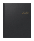 Buchkalender 1076160906, Manager Wt 7 - weektimer, schwarz, 1 Woche / 2 Seiten, 21x26cm (ca. A4), 2026
