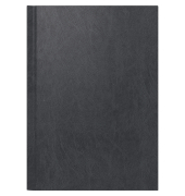 Buchkalender 1079560906, 795, schwarz, 1 Tag / 1 Seite, Sa/So 1 Seite, 14,5x20,6cm (A5), 2027