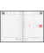 Buchkalender 1079560906, 795, schwarz, 1 Tag / 1 Seite, Sa/So 1 Seite, 14,5x20,6cm, 2026
