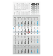 Wandkalender 5070242006, 30x55,5cm (BxH), 2026