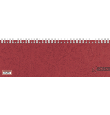 Querkalender 5071921206, 1 Woche / 1 Seite, 29,7x10,5cm (BxH), 2027