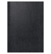 Buchkalender 5079562906, schwarz, 1 Tag / 1 Seite, Sa/So 1 Seite, 14,5x20,6cm (A5), 2026