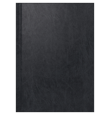 Buchkalender 5079562906, schwarz, 1 Tag / 1 Seite, Sa/So 1 Seite, 14,5x20,6cm (A5), 2026