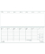 Tischquerkalender 126-0013, Giganta XXL, 1 Woche / 2 Seiten, 42,2x14,8cm (quer), 2027