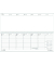 Schreibtischquerkalender 126-0700, Giganta XXL, 1 Woche / 2 Seiten, 42,2x14,8cm (quer), 2027
