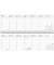 Querkalender 146-0700, 1 Woche / 1 Seite, 29,6x9,9cm (BxH), 2026