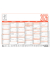 Tafelkalender 900-0000, 900, 6 Monate / 1 Seite,  (A6 quer), 2025