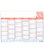 Tafelkalender 908-1315, 6 Monate / 1 Seite, 29x21cm (BxH) (A4 quer), 2025
