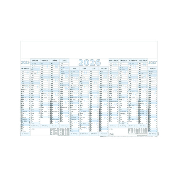 4069095001503 - Plakatkalender 915-0015 14 Monate 1 Seite 100x70cm (BxH) 2026 4069095001503 Zettler 4069095001503 - Plakatkalender 915-0015 14 Monate 1 Seite 100x70cm (BxH) 2026 4069095001503 Zettler