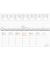 Querkalender 116-0015, 1 Woche /  2 Seiten, 29,6x9,9cm (BxH), 2026