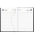 Buchkalender 873-0020, schwarz, 1 Tag / 1 Seite, 14,5x21cm (BxH), 2026