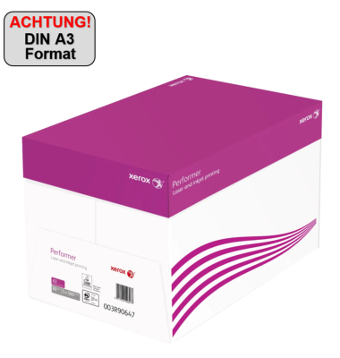 Kopierpapier Performer 003R90647 A3 80g weiß 