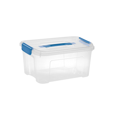 Aufbewahrungsbox Combi Box 8034301ABM, Kunststoff transparent/ozeanblau