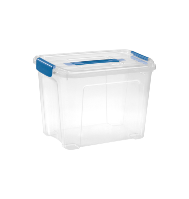 Aufbewahrungsbox Combi Box 8034302ABM, Kunststoff transparent/ozeanblau