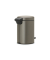Tretabfalleimer newIcon, 3 Liter, StahlTragegriff Deckel Einsatz Griffrand