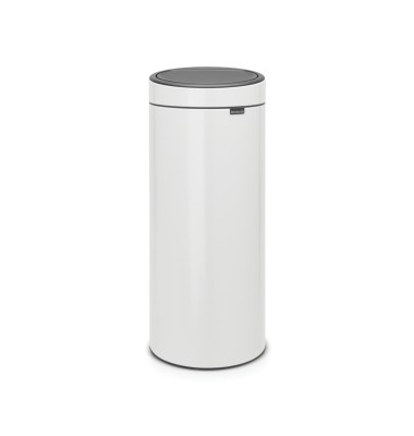M&uuml;lleimer Touch Bin New, 30 Liter, StahlTragegriff Deckel Einsatz Griffrand