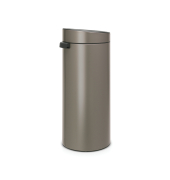 M&uuml;lleimer Touch Bin New, 30 Liter, StahlTragegriff Deckel Einsatz Griffrand