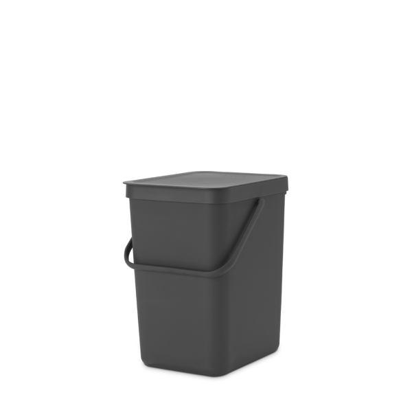 8710755129940 - Abfallbehälter Sort & Go 25 Liter Mülleimer mit praktischem Tragegriff Farbe Grey 8710755129940 - Abfallbehälter Sort & Go 25 Liter Mülleimer mit praktischem Tragegriff Farbe Grey