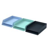 Briefablage 400179593, blau/Grün/Schwarz, Laminierter Karton