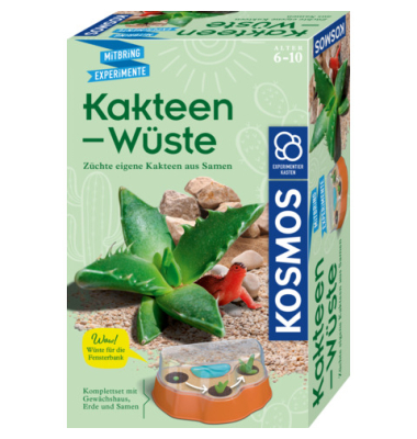 Experimentierkasten Kakteen-Wüste