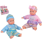 Puppe Baby Zipfelmütze sort.