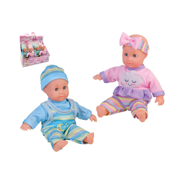 12 Stück HAPPY PEOPLE Puppe Baby Zipfelmütze sort. 4008332503516 HAPPY PEOPLE