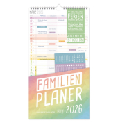 Familienplaner 2026 Rainbow