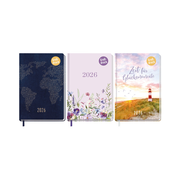 4029357099471 - Buchkalender 9947-9 sortiert 1 Woche   2 Seiten 144x215cm (A5) 4029357099471 Häfft