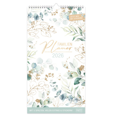 Wandkalender Familienplaner 2026