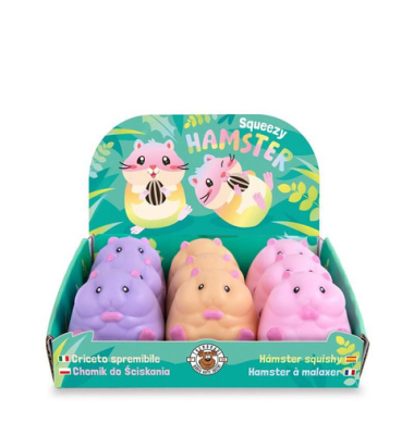 Quetschfigur Hamster sortiert