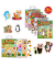 Sticker im Buch sortiert