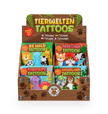 Tattoo Tierwelten sortiert