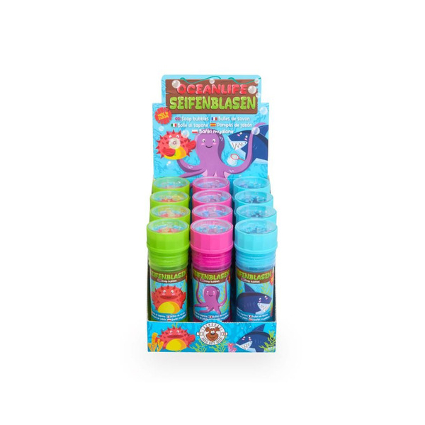 12 Stück Trendhaus Seifenblase Oceanlife sortiert 4032722965042 Trendhaus 50 Milliliter