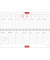 Tischkalender 660038, 1 Woche / 2 Seiten, 