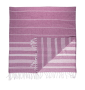 Fouta Hamamtuch weißlila