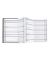 Taschenkalender 510-1020, Leporello, schwarz, 1 Monat / 2 Seiten, 9,5x16cm (95x160mm), 2027
