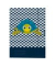 Gummizugmappe Cute Animals 50040858, A4 blau/Wei&szlig;/Gr&uuml;n Karton 350g, f&uuml;r ca. 150 Blatt  (80 g/m&sup2;), mit 3 Einschlagklappen