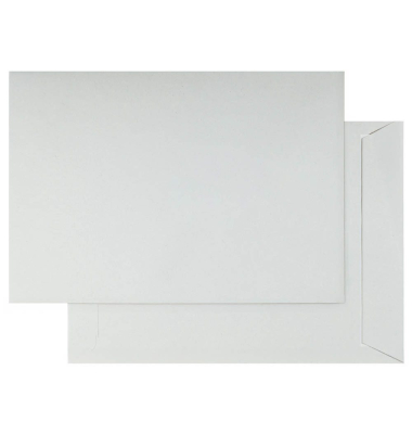 Versandtaschen DIN C5 ohne Fenster grau