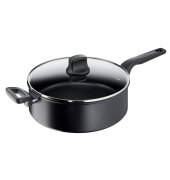Schmorrpfanne HARD TITANIUM PRO schwarz 28,0 cm
