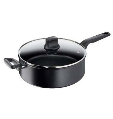 Schmorrpfanne HARD TITANIUM PRO schwarz 28,0 cm