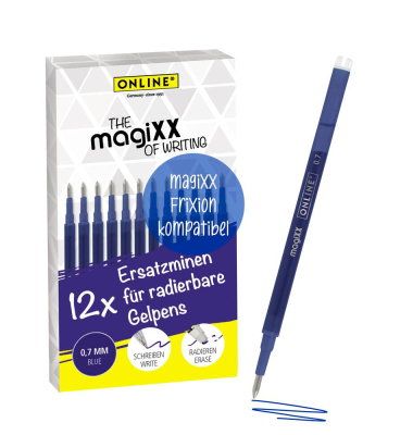 magiXX Gelschreiberminen blau 0,7 mm