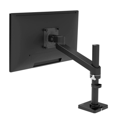 Monitor-Halterung NX 45-669-224 schwarz für 1 Monitor, Tischklemme, Tischbohrung