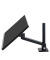 Monitor-Halterung NX 45-669-224 schwarz für 1 Monitor, Tischklemme, Tischbohrung