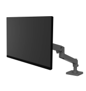 Monitor-Halterung LX Pro Arm 45-682-293 dunkelgrau für 1 Monitor, Tischbohrung