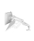 Monitor-Halterung LX Pro Dual Side-By-Side 45-686-290 weiß für 2 Monitore, Tischbohrung, Tischklemme